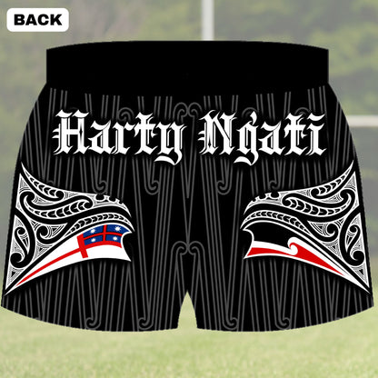 Harty Ngati Rugby Shorts [PRE-ORDER] Aloua Vision & Print