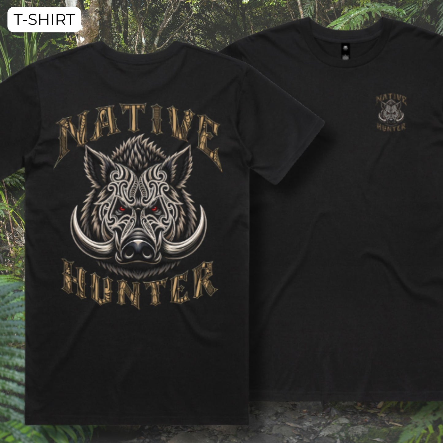 Native Hunger T-Shirt (Adults) Aloua Vision & Print