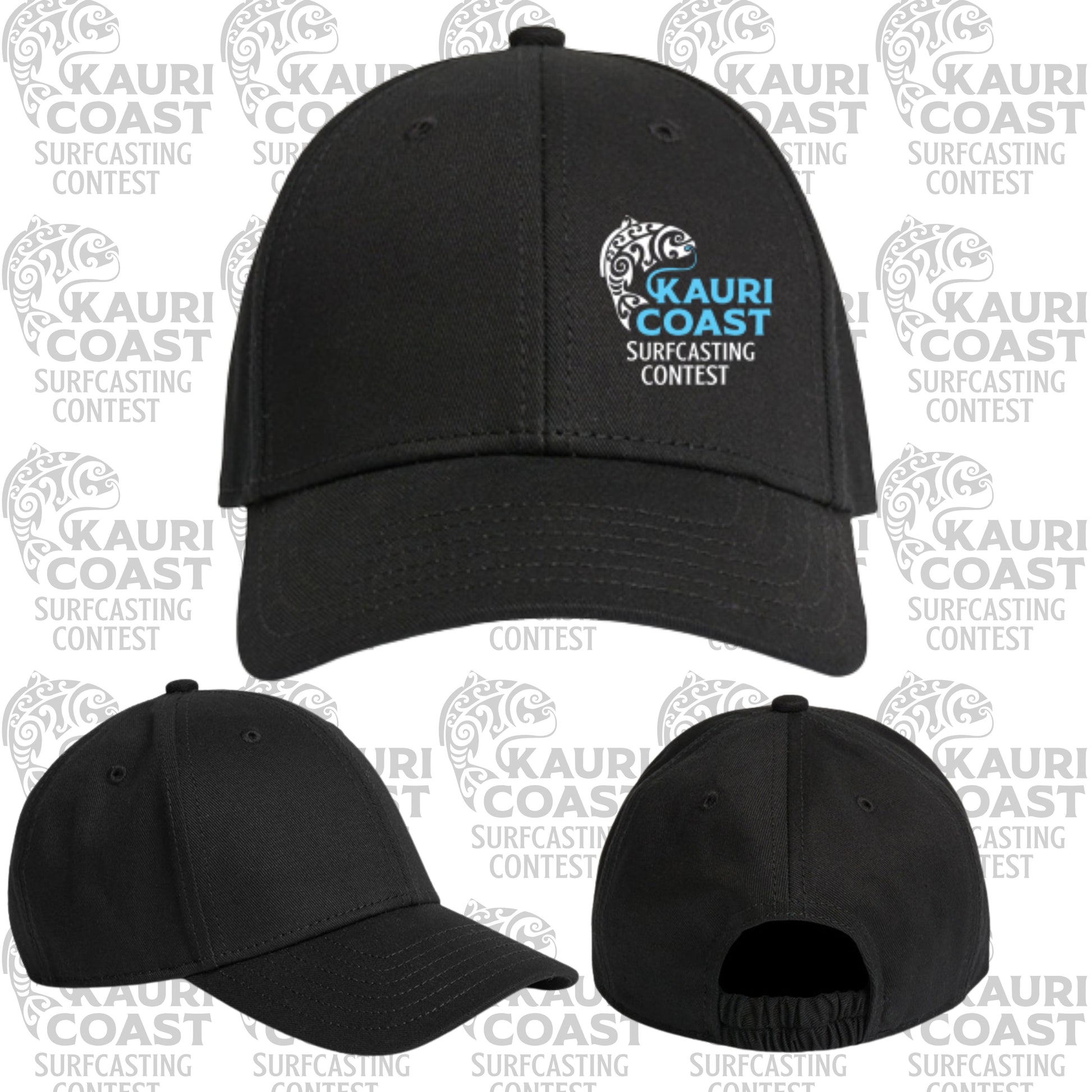 Kauri Coast Fishing Kids Cap Aloua Vision & Print