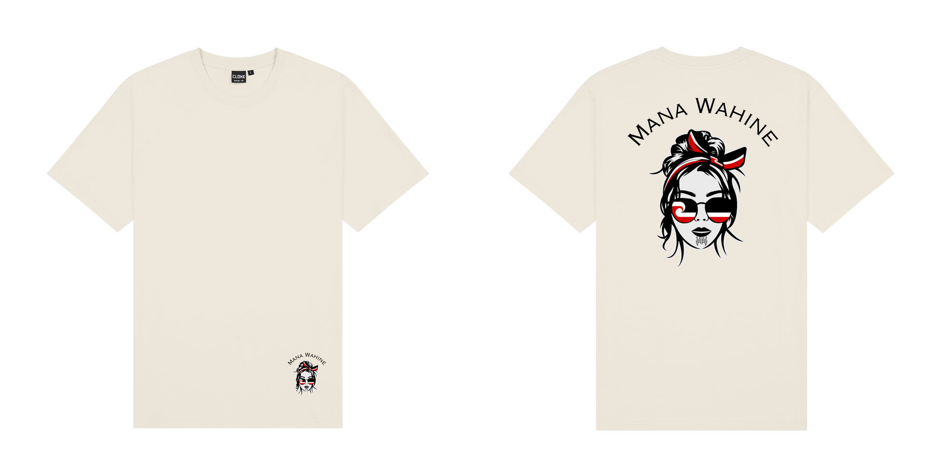 Mana Wahine Tee (4XL/5XL) Aloua Vision & Print