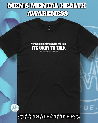 Movember Statement T-Shirt Aloua Vision & Print