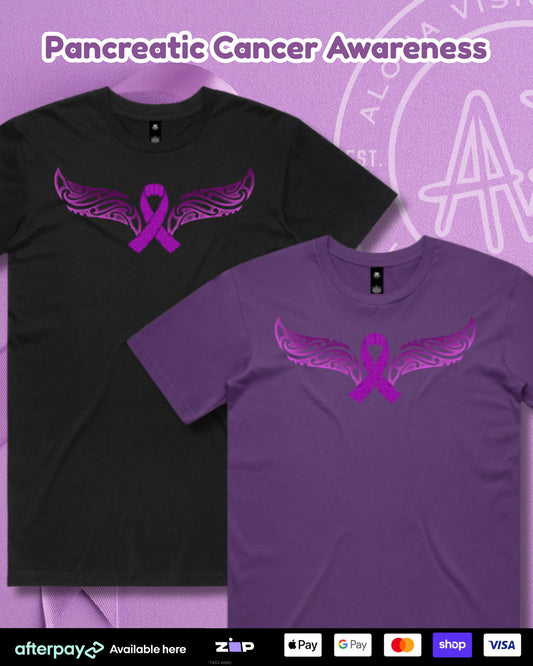 Pancreatic Cancer Awareness T-Shirt (Adults) Aloua Vision & Print