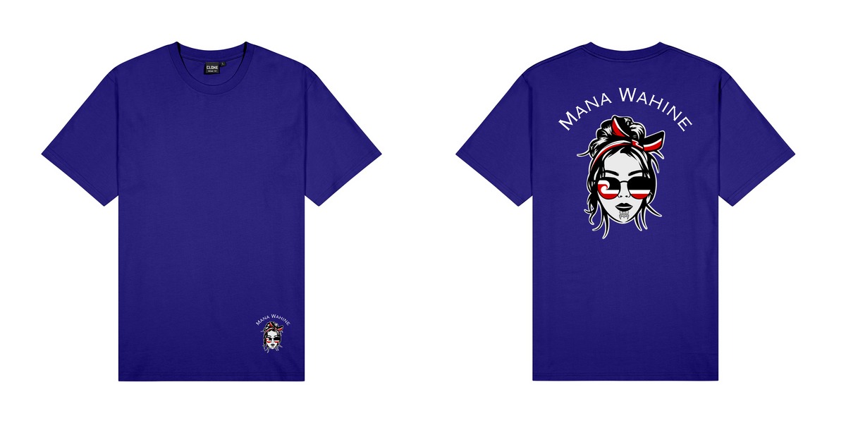 Mana Wahine Tee (4XL/5XL) Aloua Vision & Print