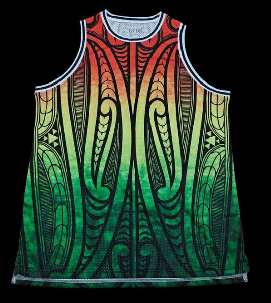 NM Mesh Singlet - Rasta