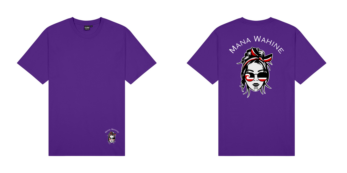 Mana Wahine Tee (4XL/5XL) Aloua Vision & Print