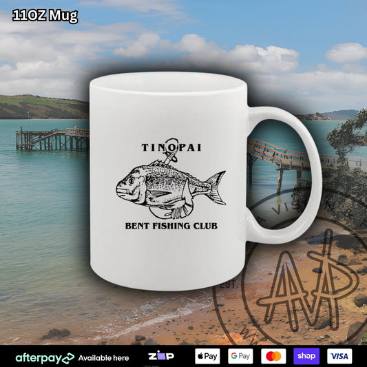 Tinopai Bent Fishing 11oz Mug Aloua Vision & Print
