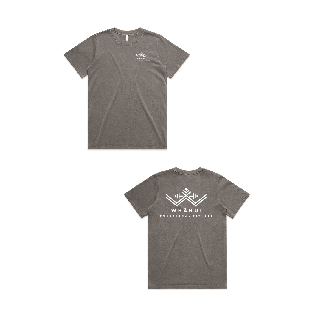 WFF Wo Heavy Faded Tee Aloua Vision & Print