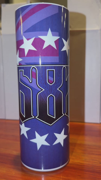Cook Island 682 Blue - 20oz Tumbler